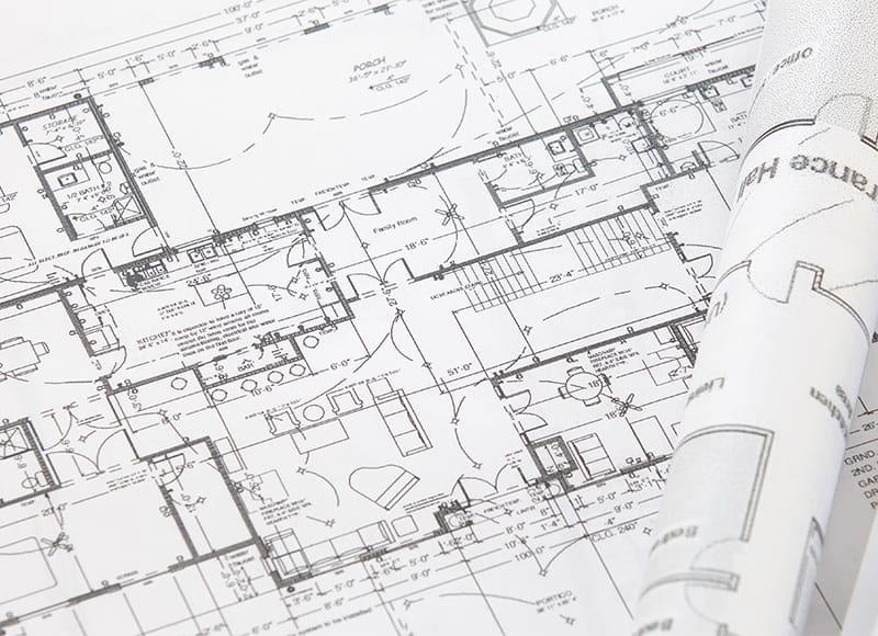 Architect drawing